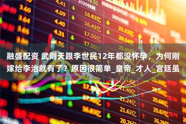 融盛配资 武则天跟李世民12年都没怀孕，为何刚嫁给李治就有了？原因很简单_皇帝_才人_宫廷虽